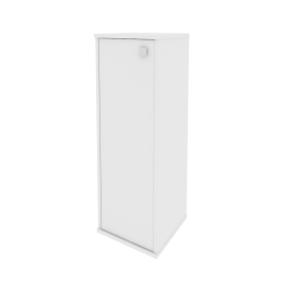 Шкаф средний узкий Л.СУ-2.3 (L) Белый