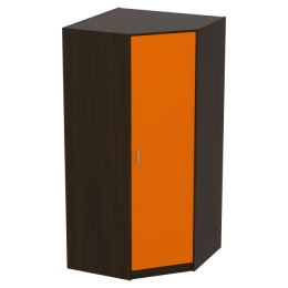 Шкаф для одежды ШУ-1 цвет Венге+Оранж