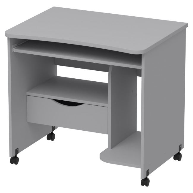 Компьютерный стол СК-26 цвет Серый 80/60/76 см
