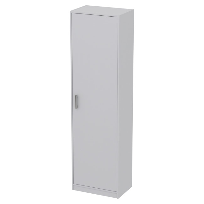 Офисный шкаф для одежды ШО-5+С-17МВ цвет Серый 56/37/200 см