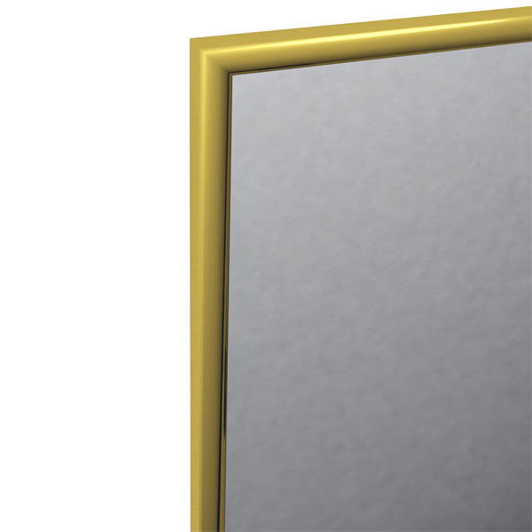 Зеркало настенное Сельетта-5 золото/глянец