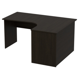 Стол для офиса СТУ-Л цвет Венге 160/120/76 см