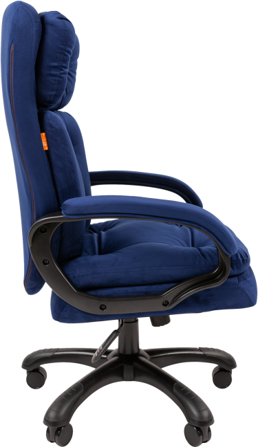 Кресло для руководителя CHAIRMAN 442 синее ткань