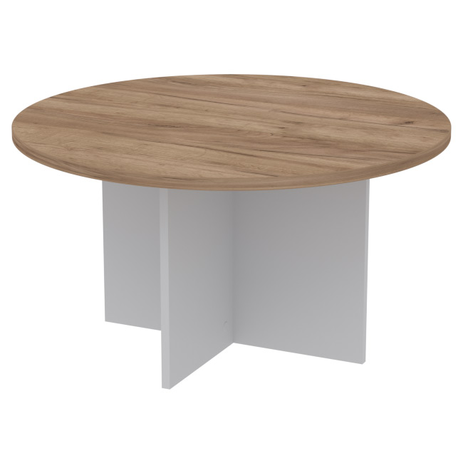 Журнальный стол СТК-14 цвет серый + дуб крафт