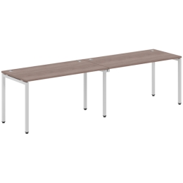 Стол офисный двойной XTEN-S XWST 2870 Алюминий Дуб Сонома