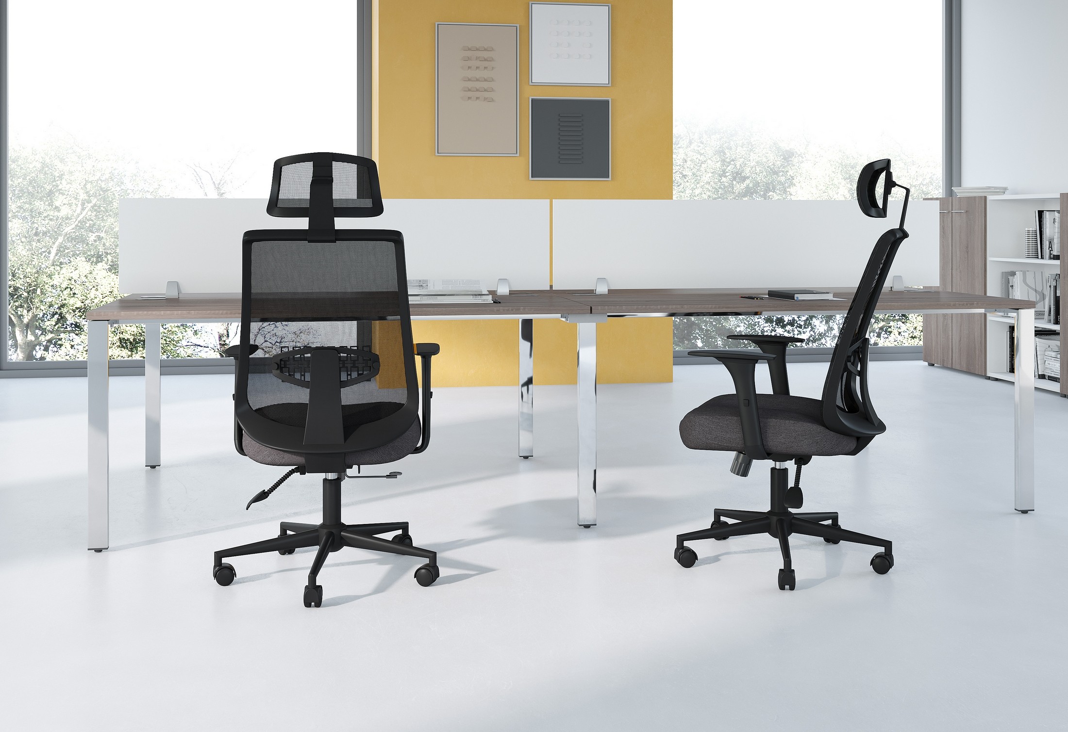 Офисное кресло CHAIRMAN 535 Black черный