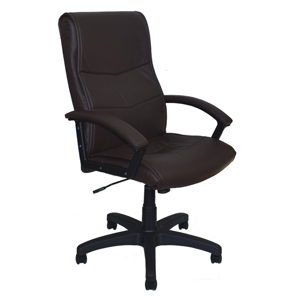 Офисное кресло премиум КР05 коричневый