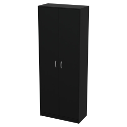 Шкаф для офиса ШБ-2 цвет Черный 77/37/200 см