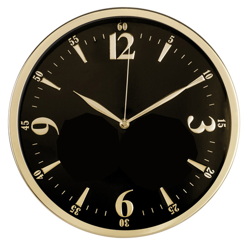 Часы настенные WallC-R25M/black