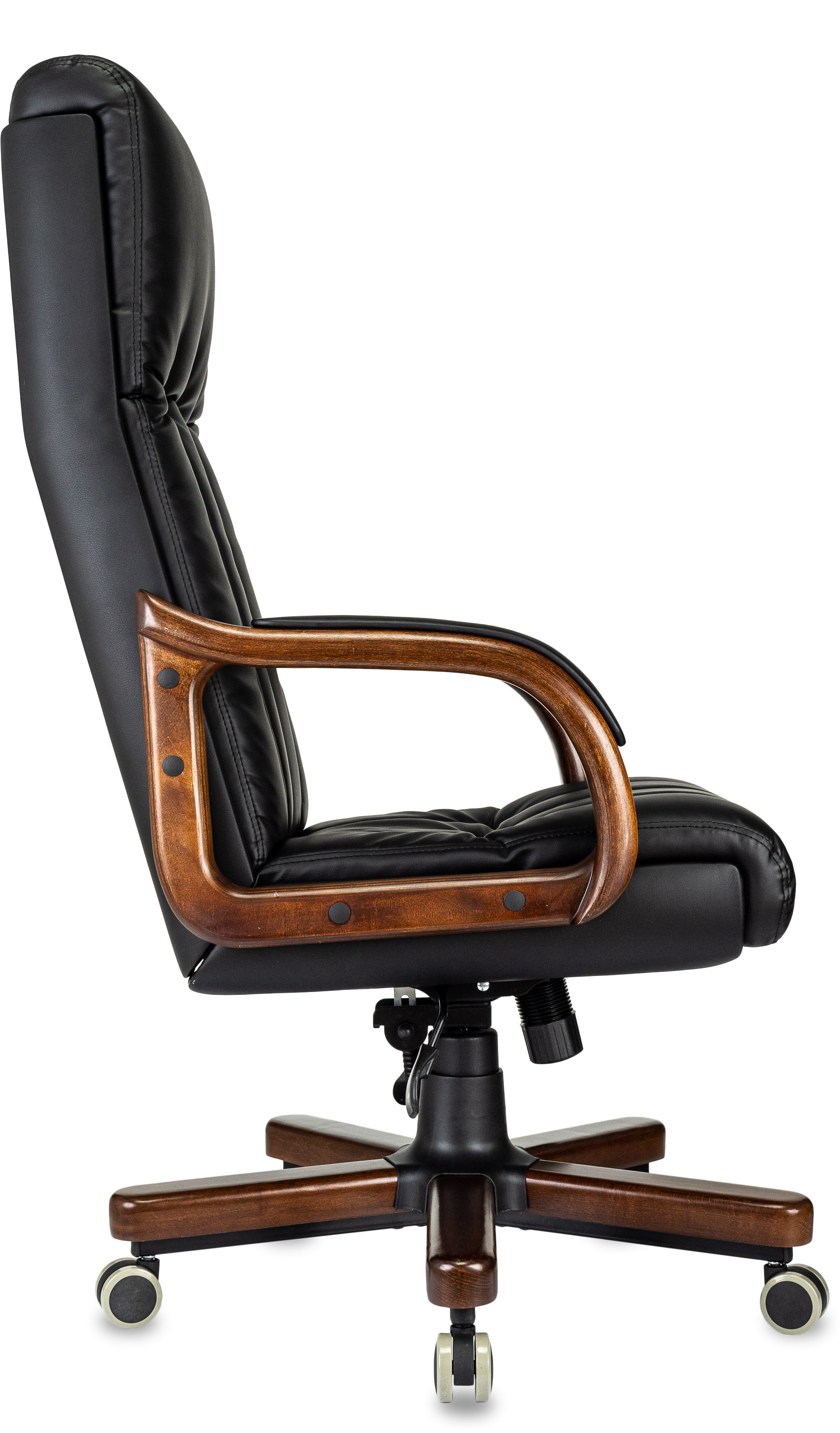 Кресло руководителя Бюрократ T-9932WALNUT/ECO-B