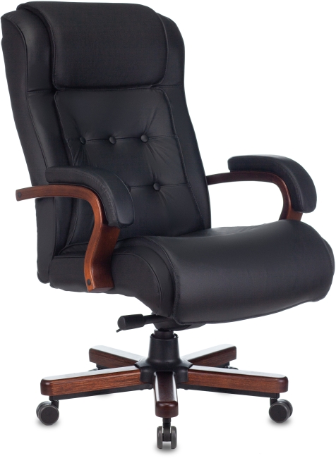 Кресло Бюрократ T-9926WALNUT/BLACK