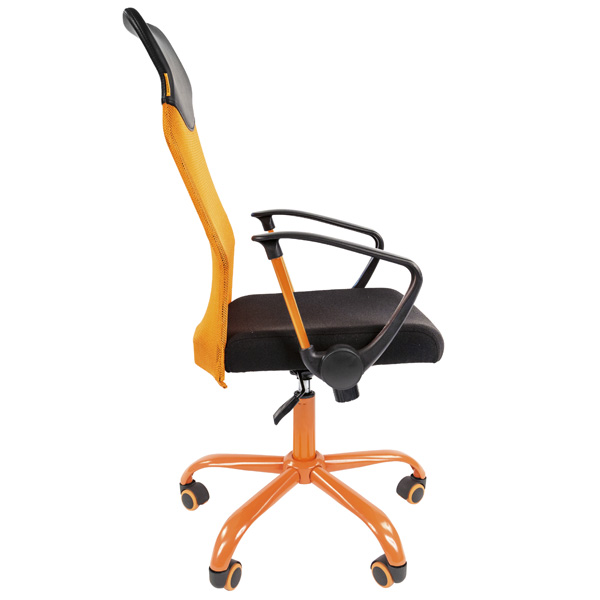 Офисное кресло премиум CHAIRMAN 610 CMET Оранжевый