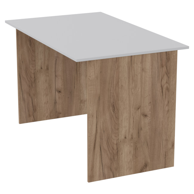 Переговорный стол  СТЦ-4 цвет Дуб Крафт+Серый 120/73/75,4 см
