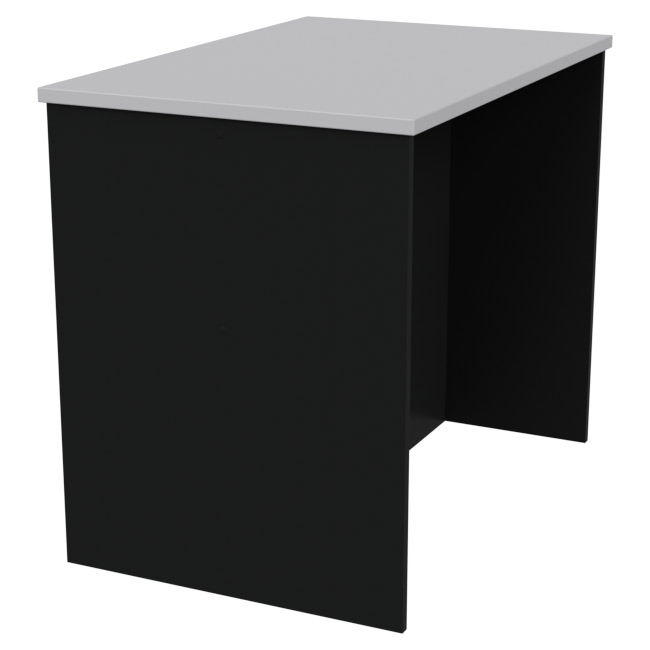 Переговорный стол СТСЦ-41 цвет Черный+Серый 90/60/76 см