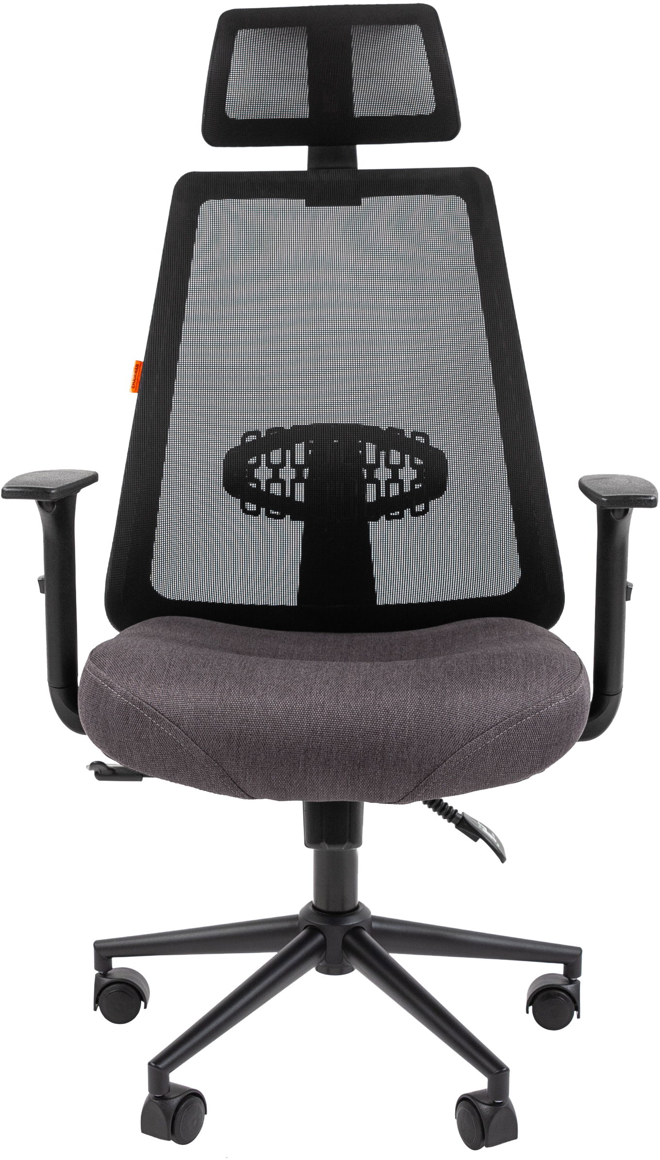 Офисное кресло CHAIRMAN 535 Black черно-серый