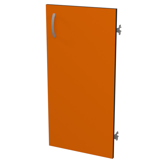 Дверь ДВ-3 цвет Оранж+Черный 36,5/1,6/74,8 см