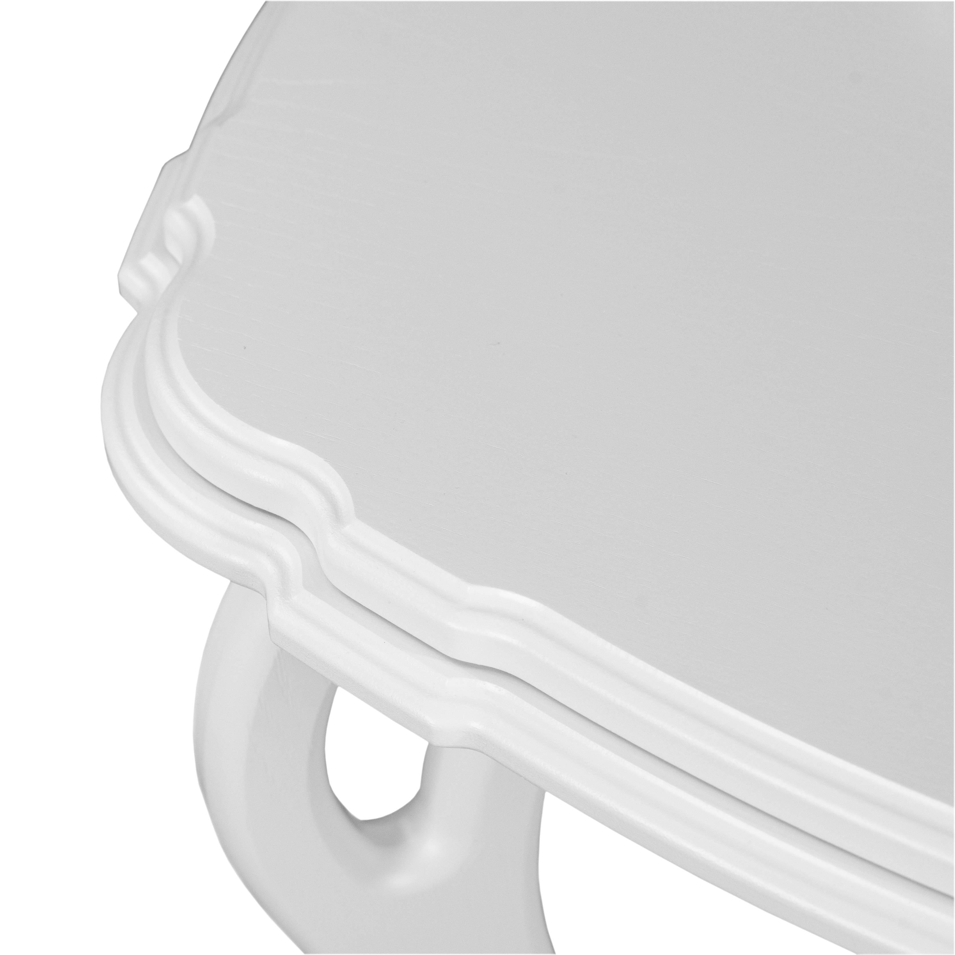 Стол журнальный Кофейный П молочный дуб Л