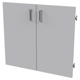 Двери низкие ДВ-39+С-19 Серый 73/1,6/65,8