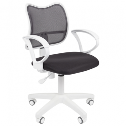 Офисное кресло эконом CHAIRMAN 450LT White Серый