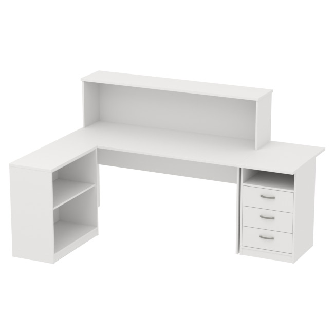 Комплект офисной мебели КП-12 цвет Белый