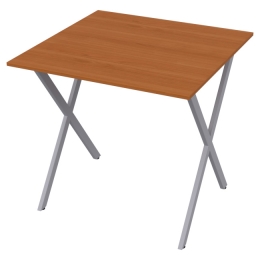 Стол на металлокаркасе СМХ-16 цвет Вишня Оксфорд 80/80/76