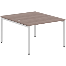 Стол офисный двойной XTEN-S XWST 1214 Алюминий Дуб Сонома