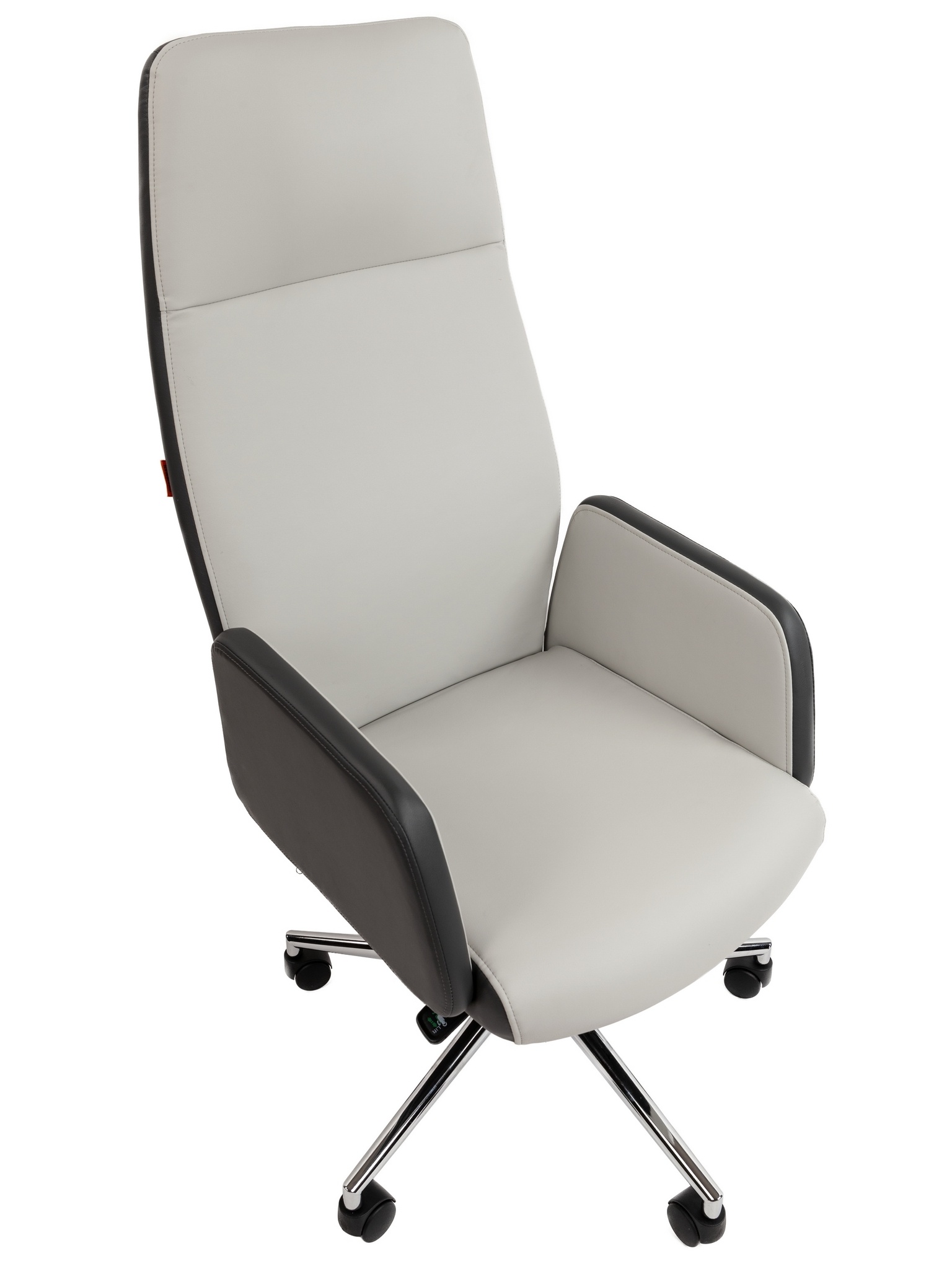 Офисное кресло CHAIRMAN 929 экокожа светло-серый