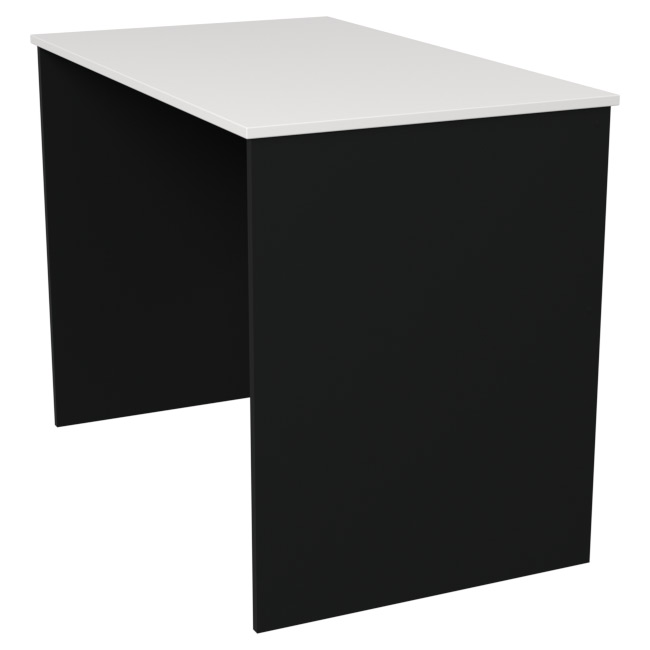 Стол приставной СТ-1 Черный+ Белый 100/60/75,4 см