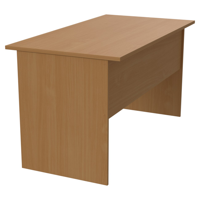 Офисный стол СТ-48 цвет Бук Бавария 140/73/76 см