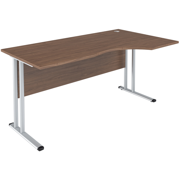 Стол офисный IMAGO-M СА-1М R Орех Французский