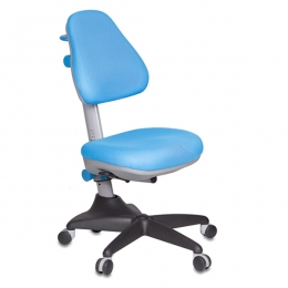 Кресло компьютерное детское KD-2/BL/TW-55 светло-голубой