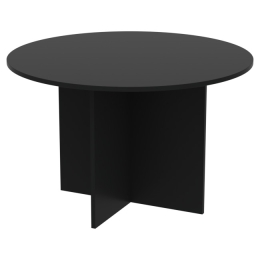 Стол для переговоров круглый СТК-13 цвет Черный 120/120/76 см