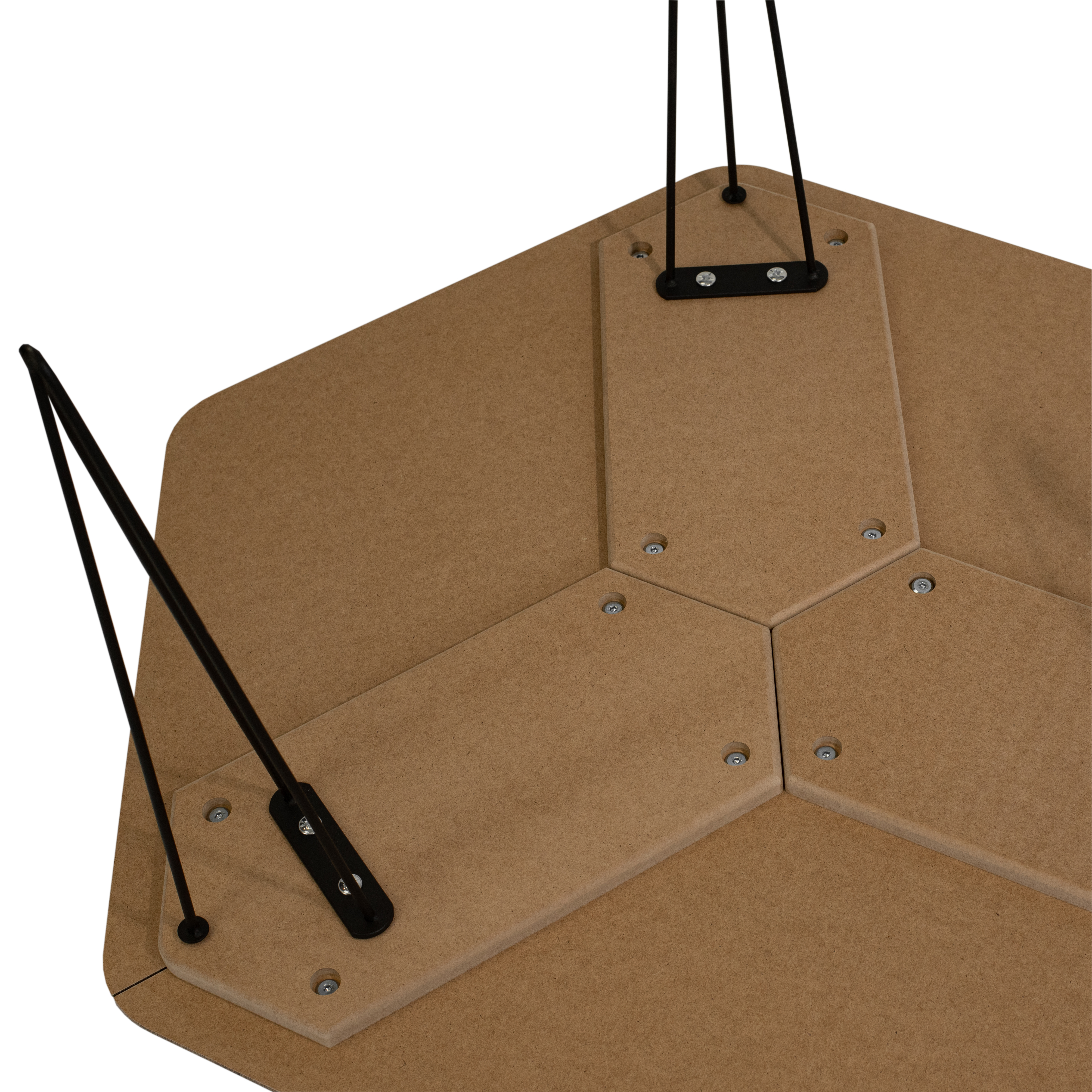 Стол журнальный BeautyStyle 23 дуб крымский состаренный/черный