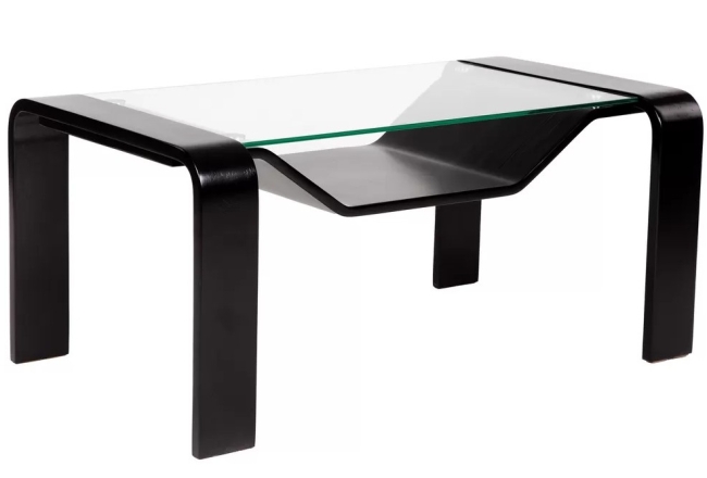 Стол журнальный Гурон 1 Чёрный матовый