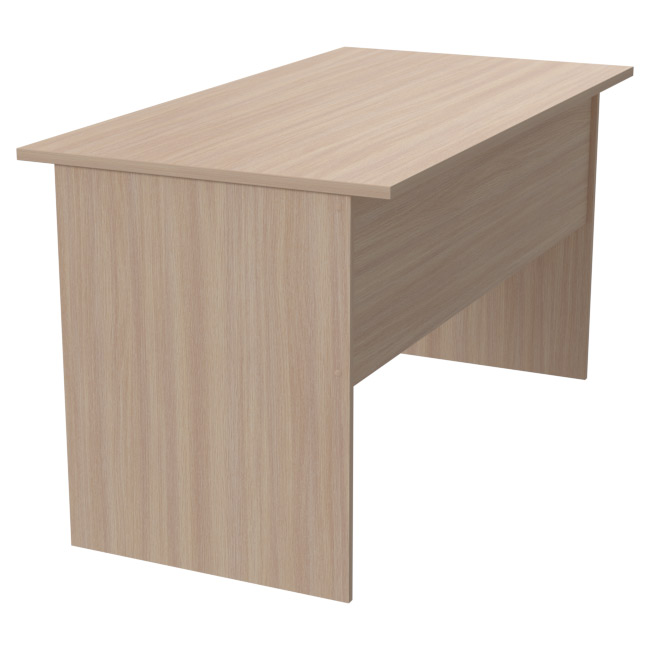 Офисный стол СТ-48 цвет Дуб Молочный 140/73/76 см