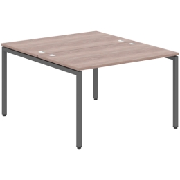 Стол офисный двойной XTEN-S XWST 1214 Антрацит Дуб Сонома