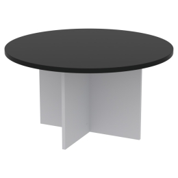 Журнальный стол СТК-14 цвет Серый + Черный 80/80/43 см