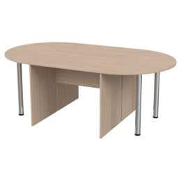 Стол для переговоров составной 210/120/76 Дуб Молочный