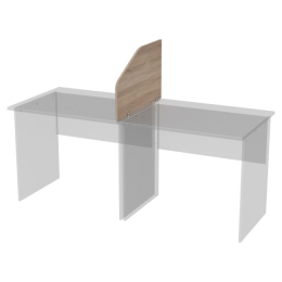 Перегородка для столов Э-39 цвет Дуб Сонома 73/25-45