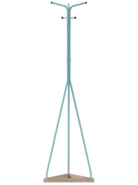 Вешалка напольная Галилео 213 бирюзовый/шимо