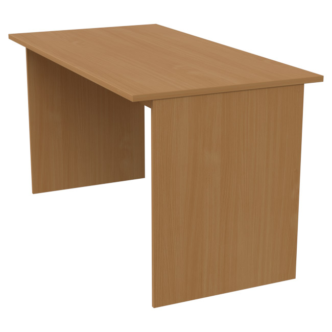 Офисный стол СТ-48 цвет Бук Бавария 140/73/76 см