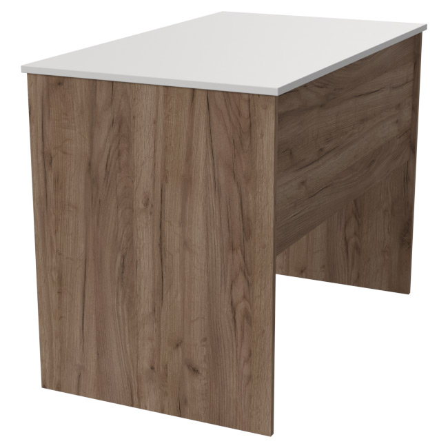 Стол СТ-1 цвет Дуб Крафт+Белый 100/60/75,4