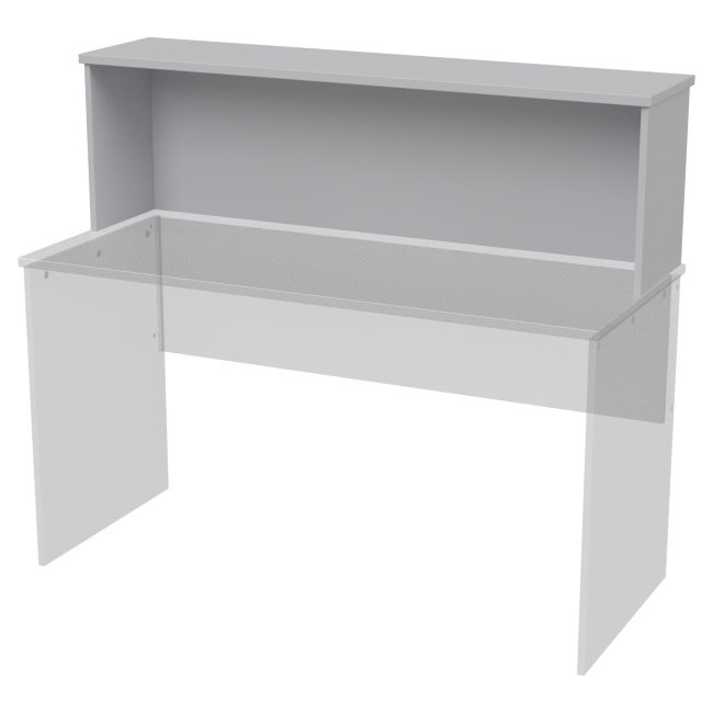 Надставка на стол Н-73 цвет Серый 140/32/42 см