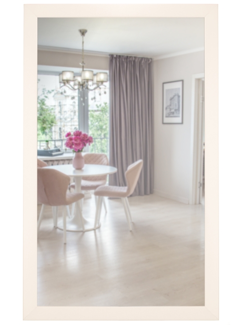 Зеркало настенное BeautyStyle 11 слоновая кость