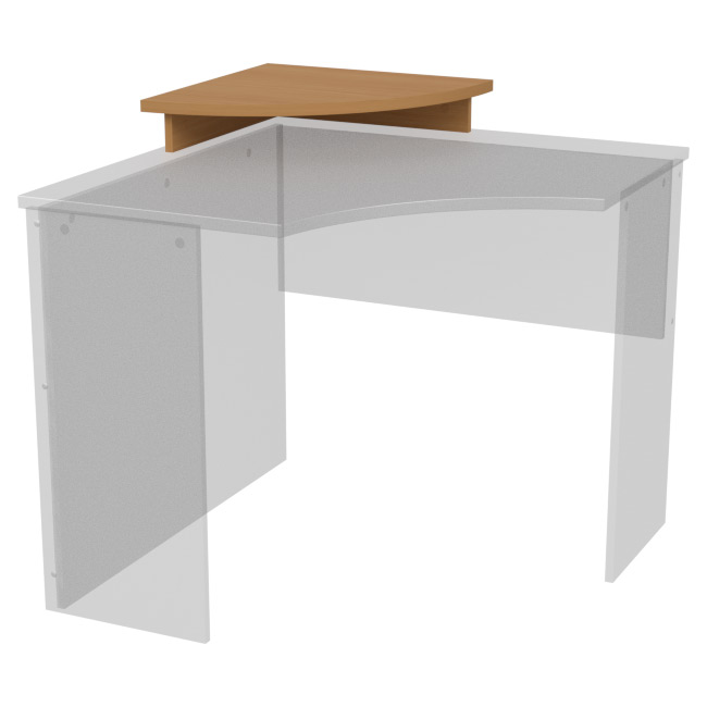 Надставка для монитора НМ-22 цвет Бук Бавария 50/50/10 см