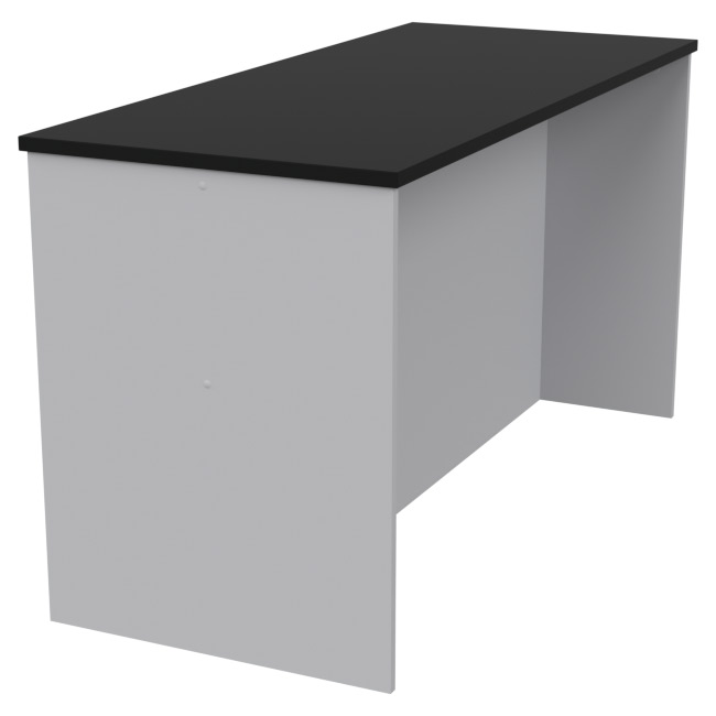 Переговорный стол СТСЦ-42 Серый+Черный 140/60/76 см
