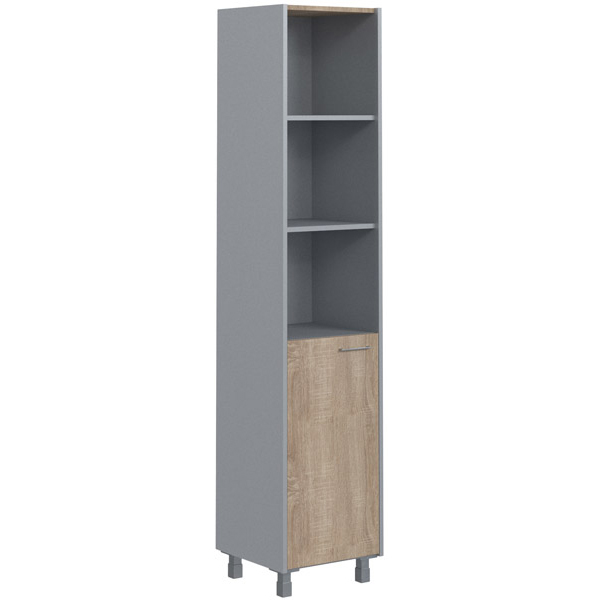 Шкаф для документов Offix-NEW OHC-45.5 Дуб Сонома 46*45*215 см
