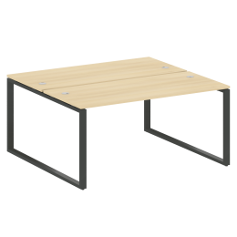 Рабочая станция на О-образном м/к METAL SYSTEM БО.РАС-СП-2.4 Акация Антрацит