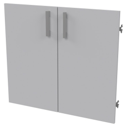 Двери низкие ДВ-39+С-17М Серый 73/1,6/65,8