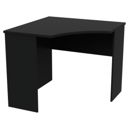Угловой стол СТУ-19 цвет Черный 90/90/76 см